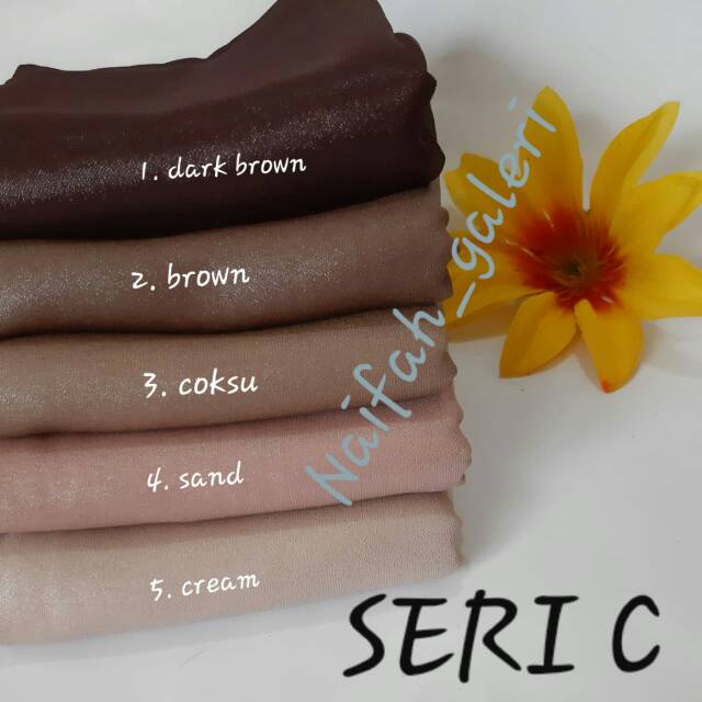 SHINAR LUXURY POLOS bisa pilih warna Ori MEREK UMAMA HIJAB KHIMAR JILBAB-3