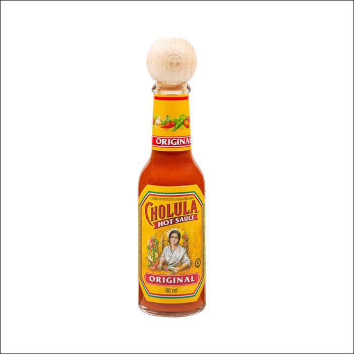 

CHOLULA MEXICAN HOT SAUCE ORIGINAL 60ML SAUS SAMBAL CABE IMPORT MEXICO