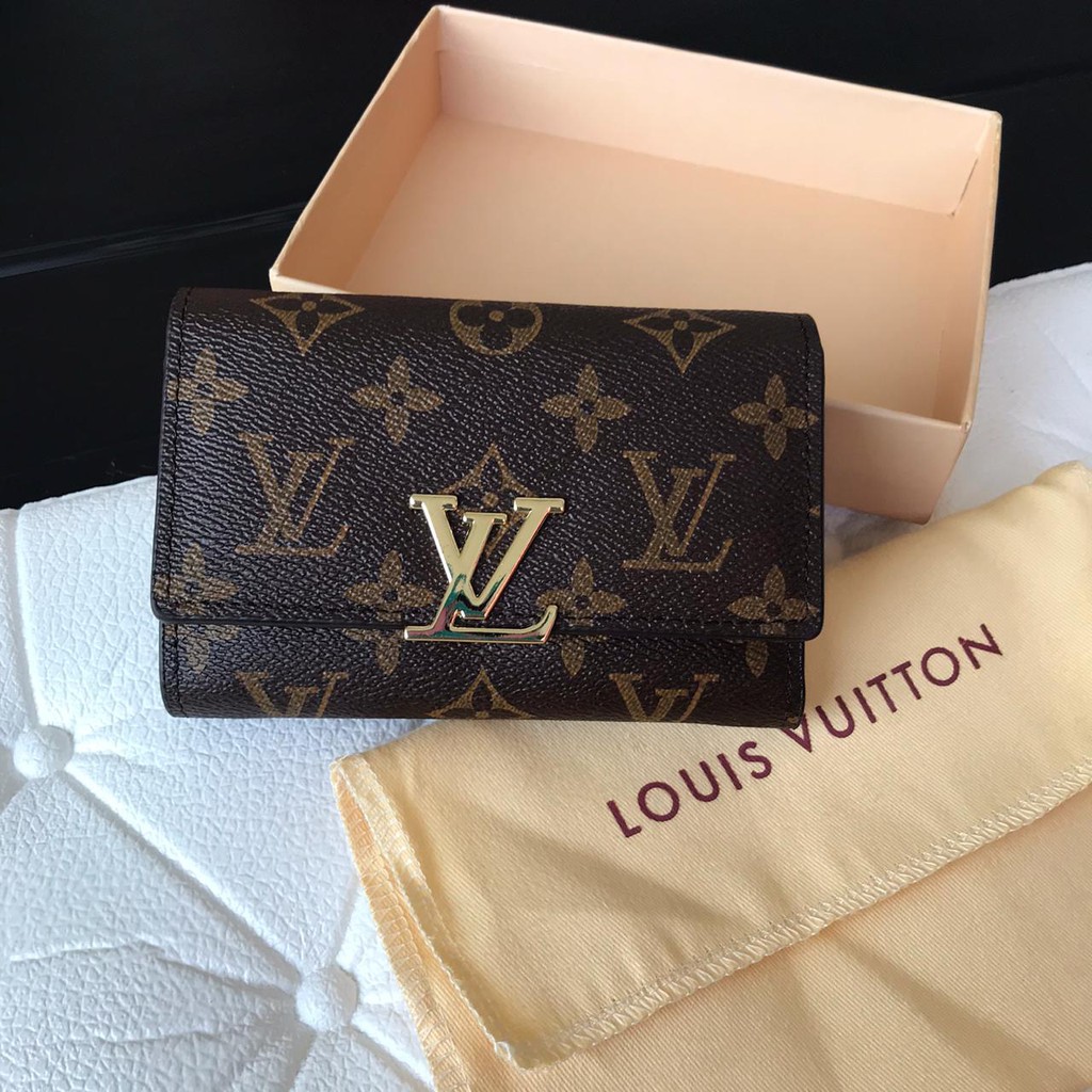 READY DOMPET LV CAPUCINES LIPAT  FREE BOX