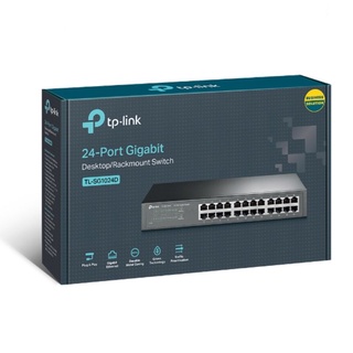 TP-Link Switch Hub 24 Port Gigabit TL-SG1024D 10/100/1000 Mbps Desktop Switch