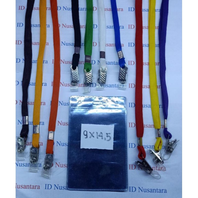 

Paket Tali 1cm Jepit Besi + Plastik Panitia ukuran 9x14,5cm Diri isi 10pcs