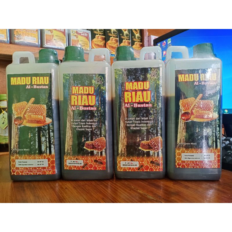 

Madu Riau Al Buston 1Kg-Madu Hutan Murni Sumatra Asli Original 100%