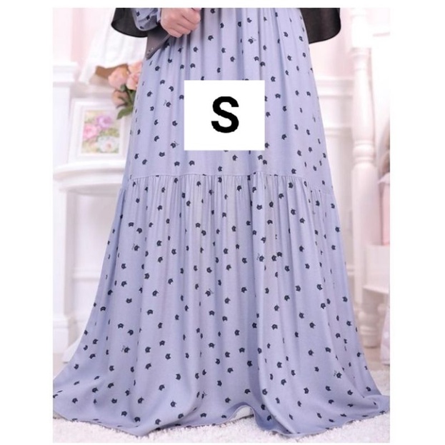 CAT GREY DITSY size S