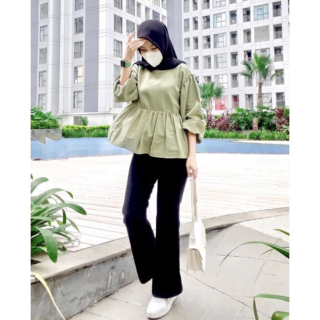 Alensa Blouse Atasan Wanita Casual