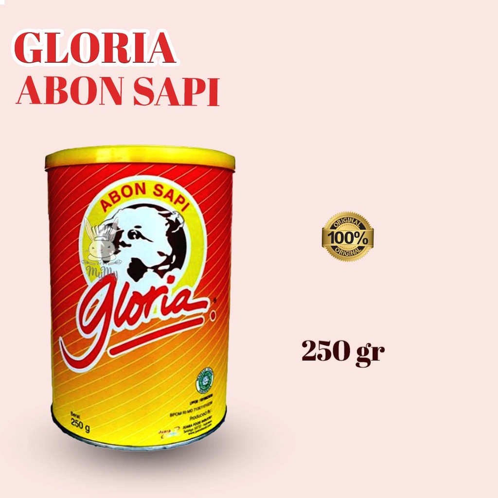 

Abon Sapi Gloria 250 gr - Original