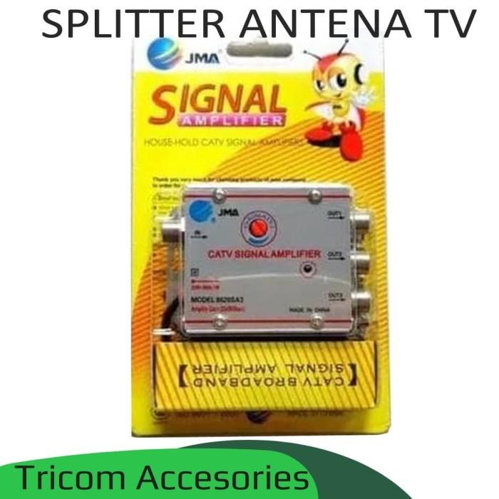 Signal Splitter Antena Tv 3 Cabang - Antena Paralel Catv Signal Amplifier