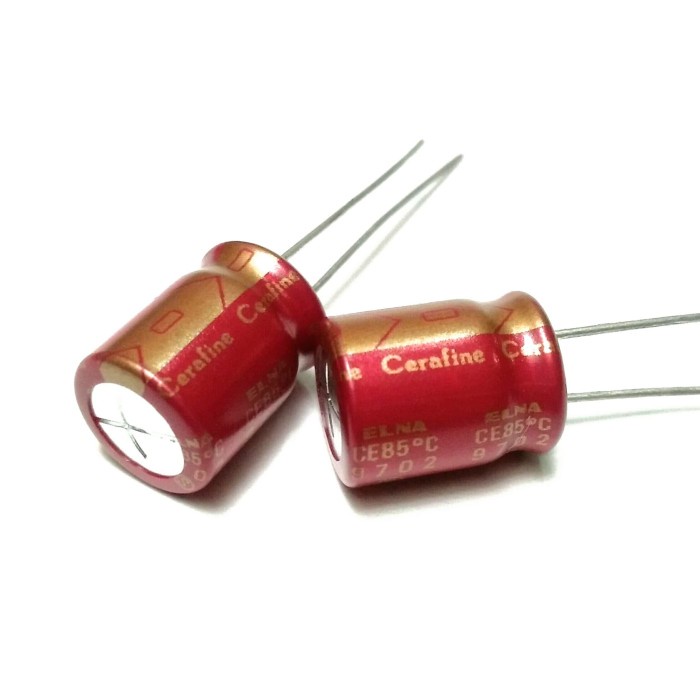 Jualan 47Uf 35V Elna Roa Cerafine Audio Capacitor Bergaransi