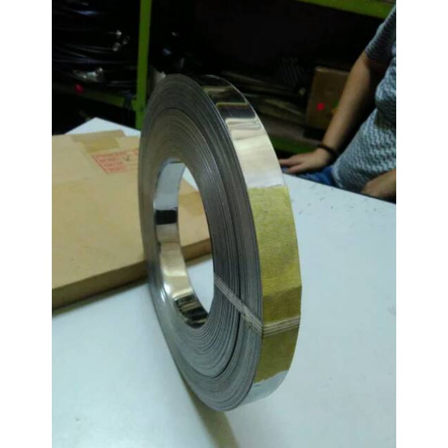 Stainless Stel Pole Band Strap Tiang PLN Fiber Optik FTTH Aksesoris