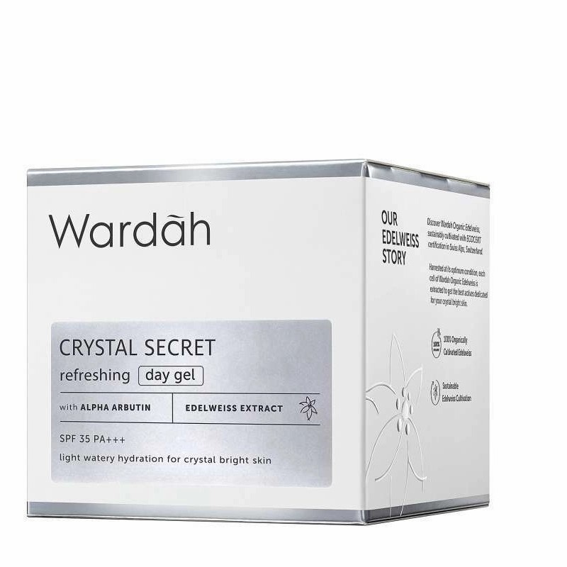 WARDAH Crystal Secret Refreshing Day Gel 30gr