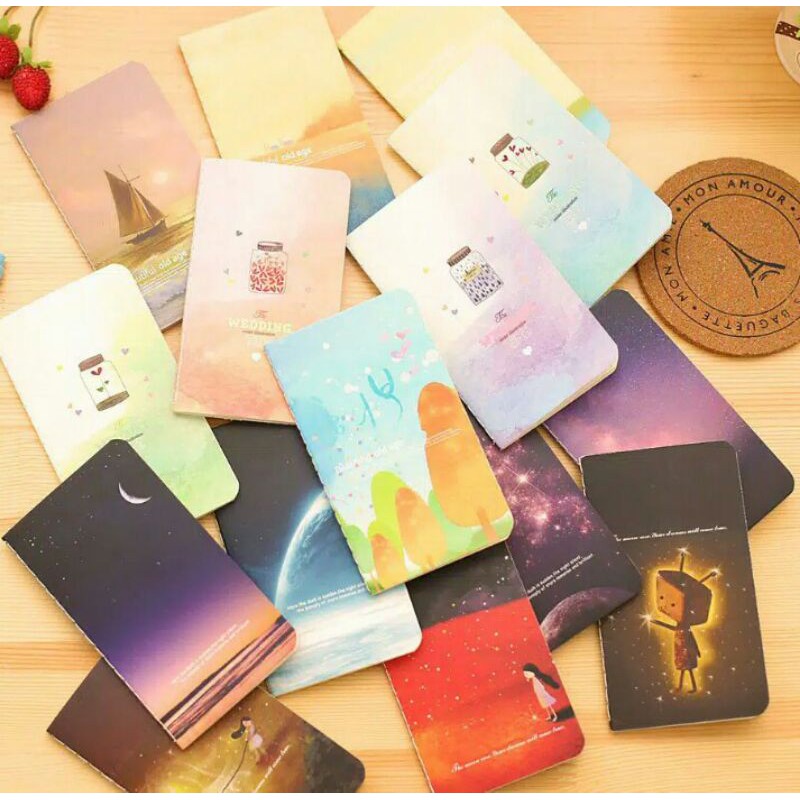 

NOTE BOOK MINI/BUKU TULIS MINI/CATATAN NOTE BOOK SKY MINI/NOTE
