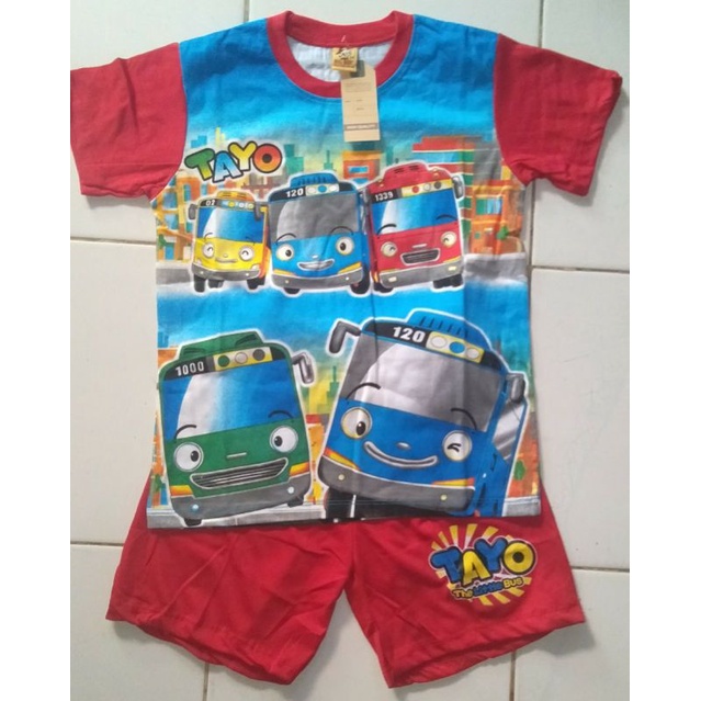 Jual Setelan tayo/ Baju tayo anak 4 - 6 tahun Indonesia|Shopee Indonesia