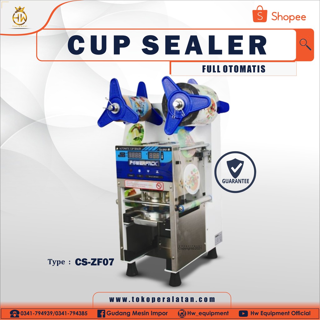 

Mesin Pengemas Cup sealer - CUP SEALER OTOMATIS