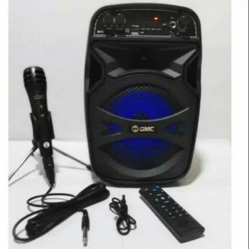 COD SPEAKER BLUETOOTH 6'5 INCH GMC-897C PLUS MIC KARAOKE X-BASS//SPAEKER KARAOKE X-BASS GMC 897C//SPEAKER SALON AKTIF//SPEAKER WIRELESS