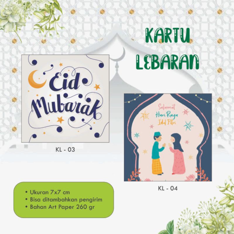 

[28 pcs] Kartu / Tag / Hangtag Lebaran / Eid Mubarak