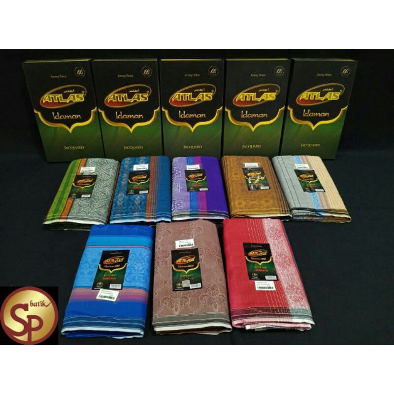SARUNG ATLAS IDAMAN JACQUARD 580
