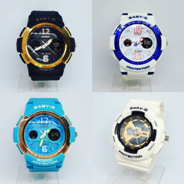 JAM TANGAN CASIO G SHOCK BABY G DOUBLE TIME JAM TANGAN SPORT