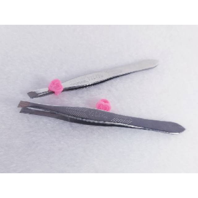 Pinset stenlis 12 PCS polos mika