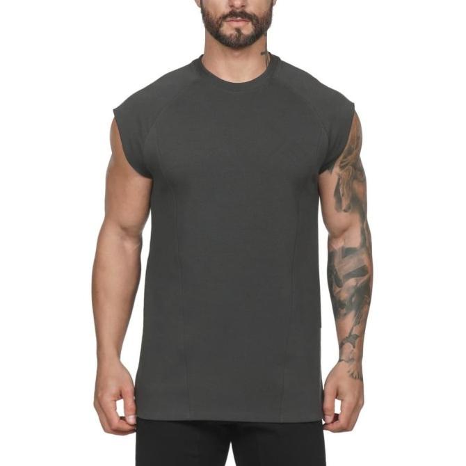 Tank Top Pria, Sleeveless Muscle tank top