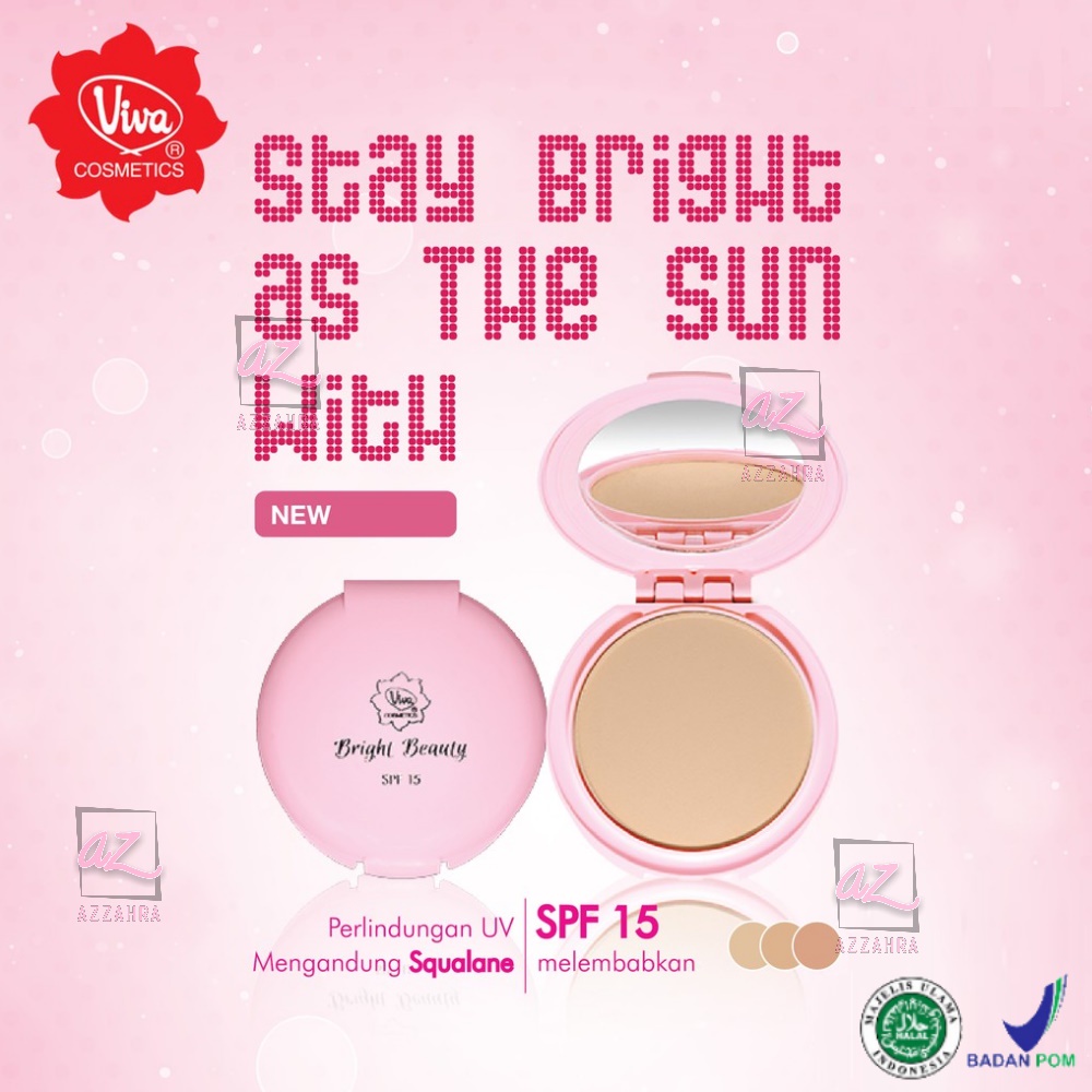 Viva Bright Beauty Compact Powder with SPF 15