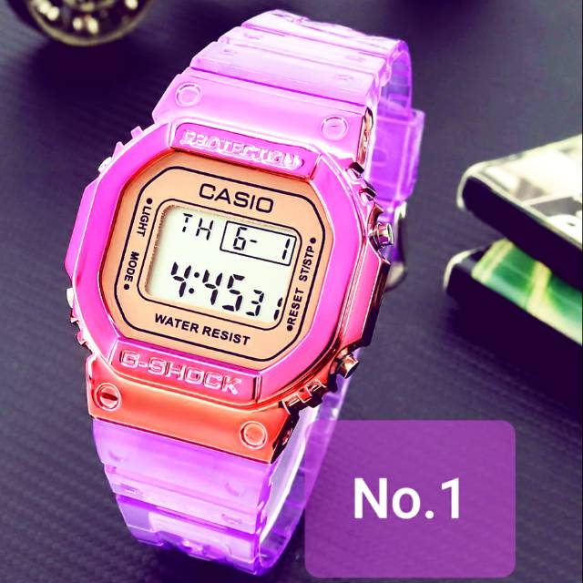 JAM TANGAN DIGITAL WANITA G-SHOCK CASIO PROTECTION GS1072