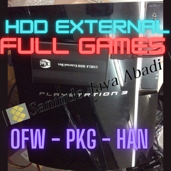 HDD External 500gb OFW