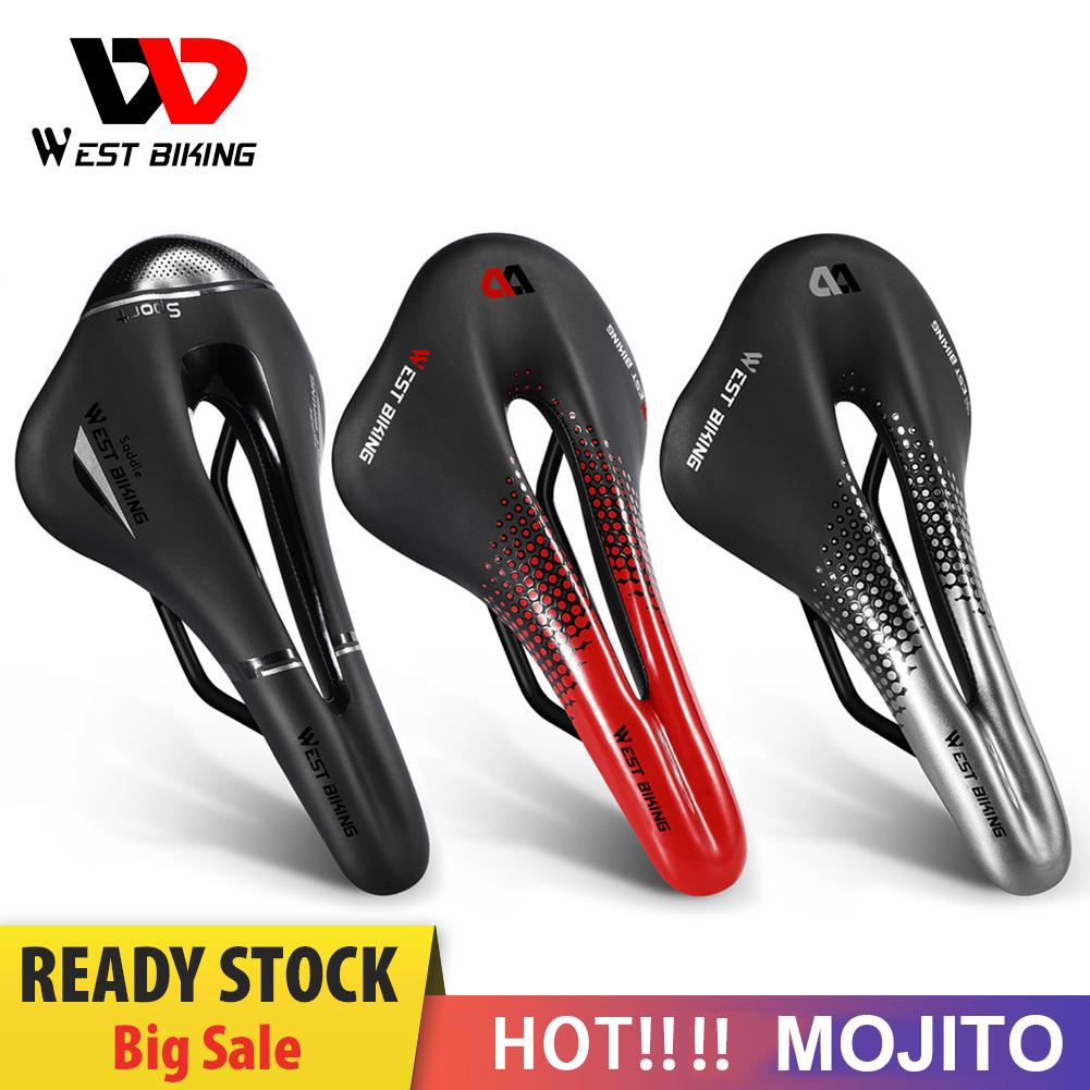 Sadel Sepeda Mtb Model Hollow Elastis Shockproof