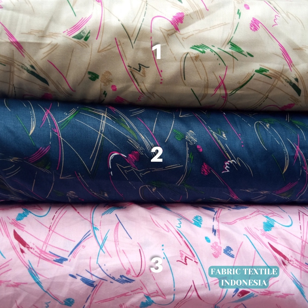 KAIN KATUN JEPANG MOTIF TOKAI SENKO / JAPAN DESIGN / KAIN MOTIF ABSTRAK / KAIN KATUN JEPANG ABSTRAK 