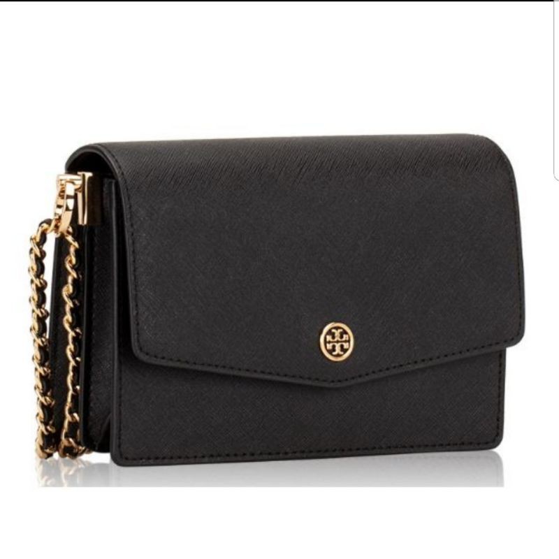 Tory Burch Robinson Mini Shoulder Bag Black
