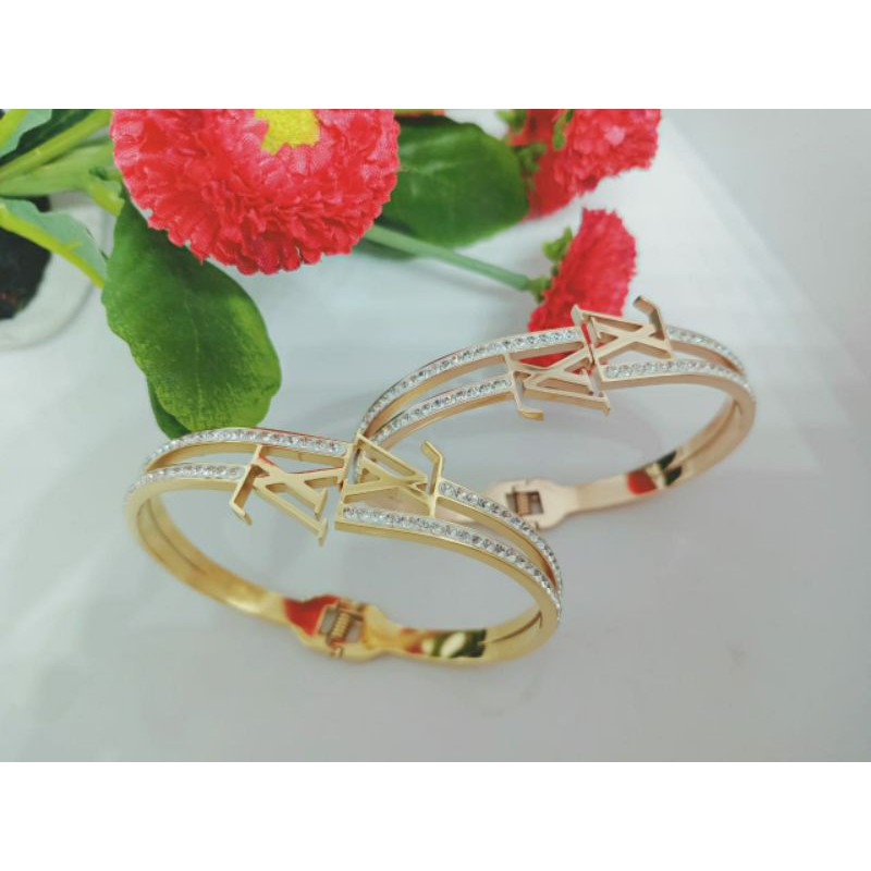 Fourfashion Gelang Titanium Bangle Premium L003