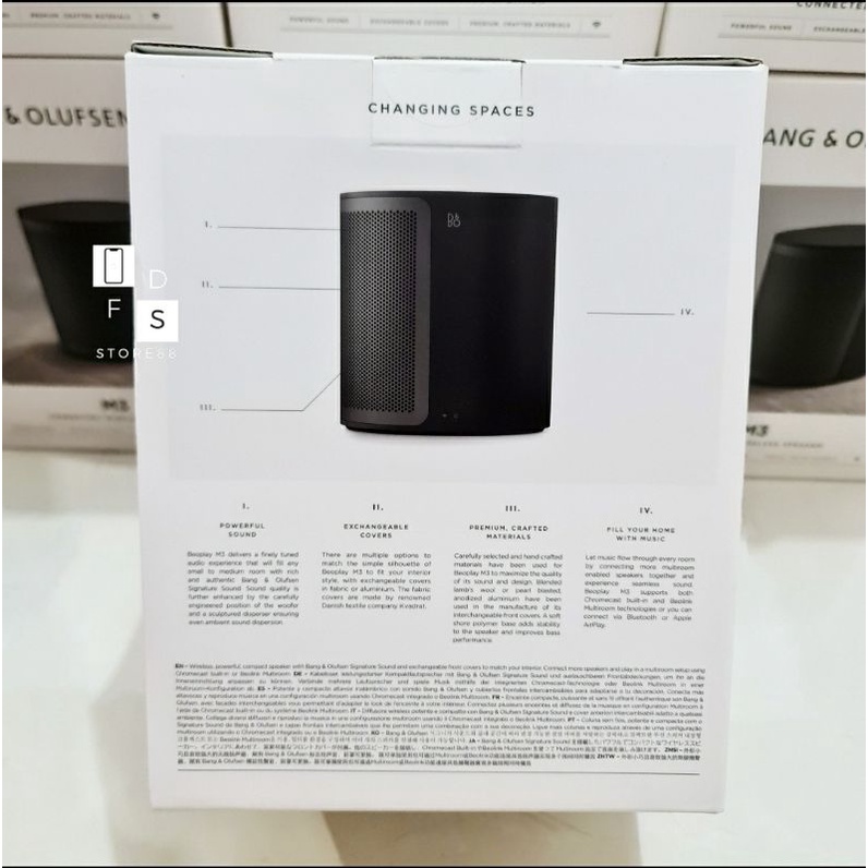 B&amp;O Bang &amp; Olufsen Portable Speaker Beoplay M3 Original Garansi Resmi Indonesia