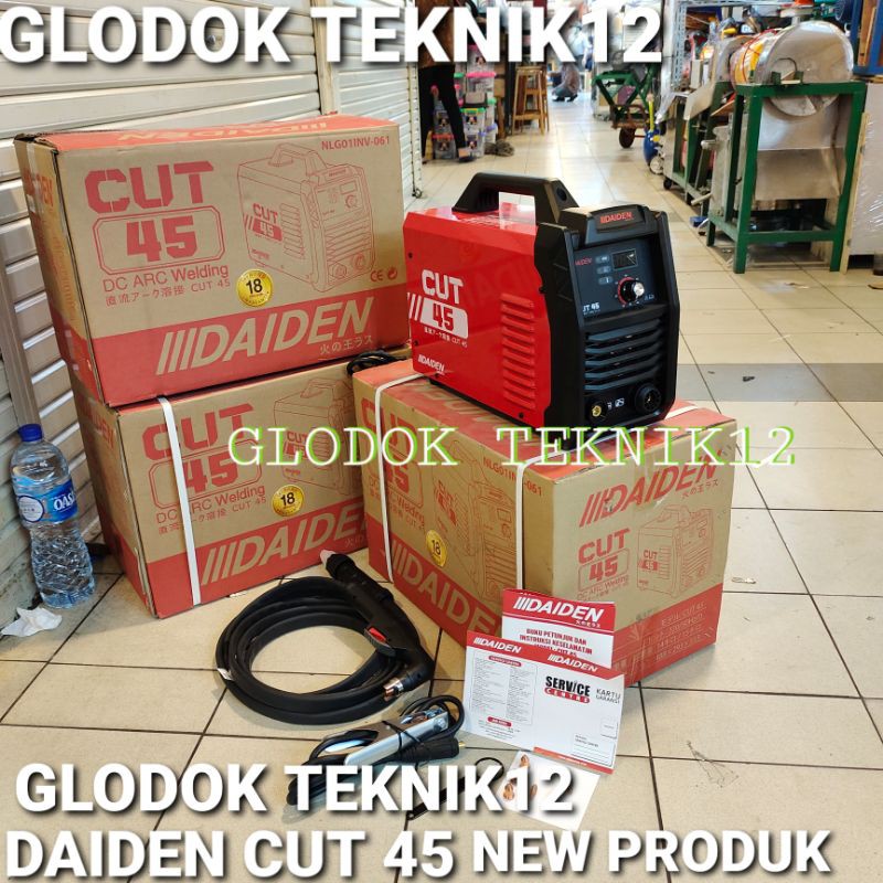 MESIN LAS PLASMA DAIDEN CUT 45 / MESIN LAS DAIDEN CUT 45 / TRAFOLAS DAIDEN INVERTER LAS DAIDEN CUT45