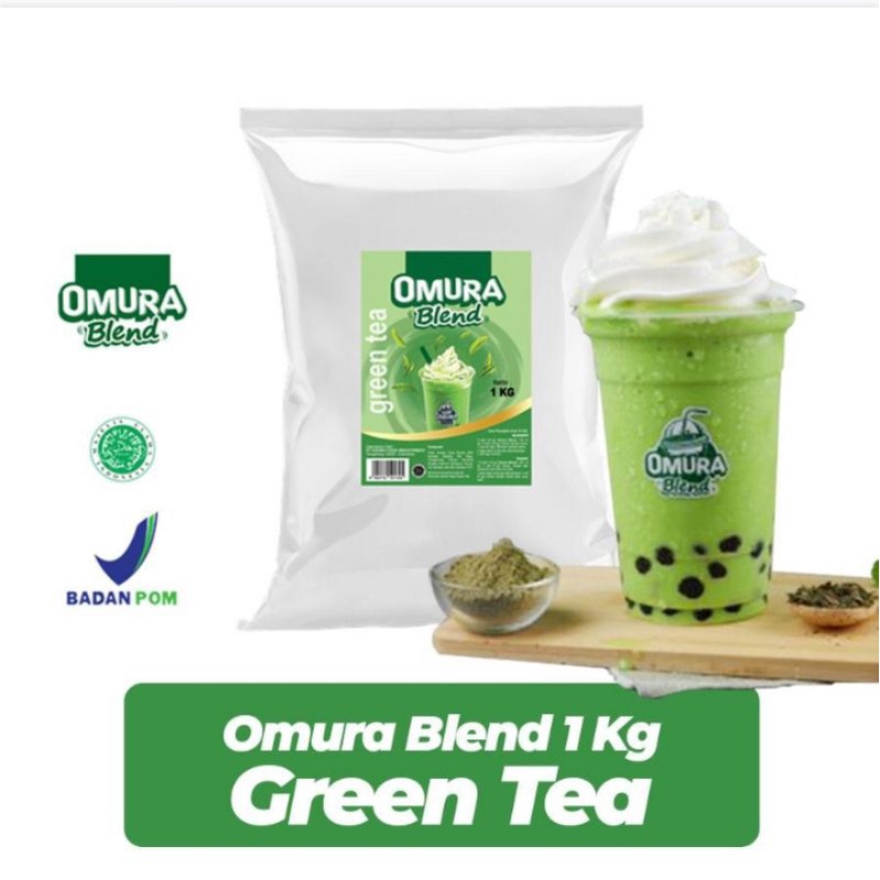 

SERBUK MINUMAN YANG HITZ OMURA BLEND MIX GREEN TEA/1 KG