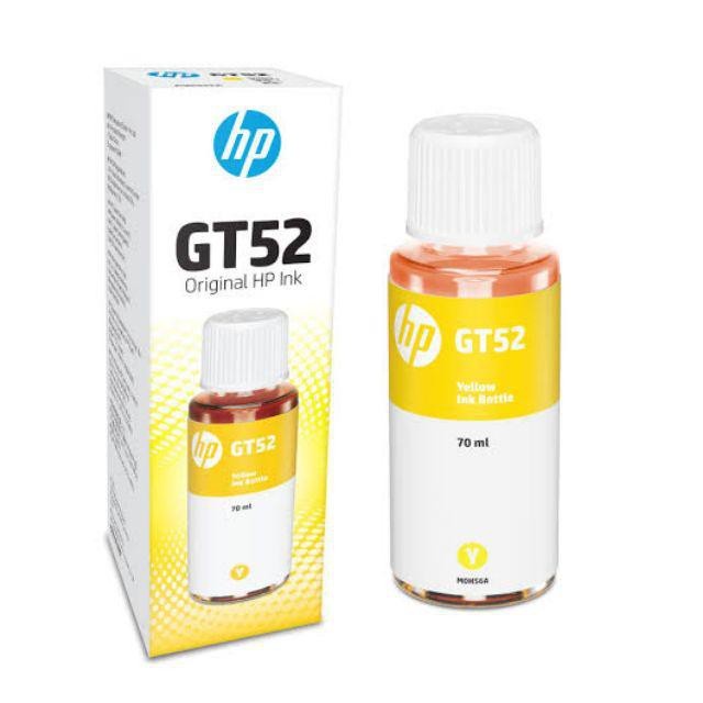 HP Ink Bottle GT52 GT 52 Yellow Original