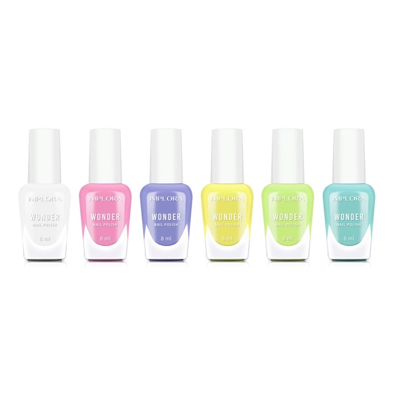 IMPLORA Nail Polish Set Indonesia / Facial Wash Essence Toner Serum Day Night Eye Cream Sunscreen Mask Masker / Lipstick Cheek Lip Tint Cream Matte Crayon Kutek Eyeliner Eyebrow Pensil Alis Hair Color Powder TWC Blush On Eyeshadow / Urban Paket Face Wajah