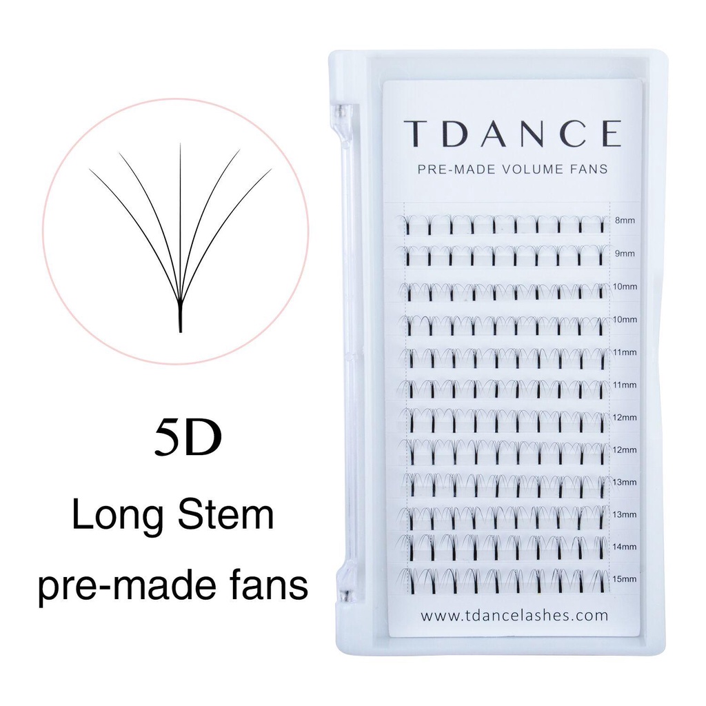 TDANCE Premade 5D volume Fans / russian volume eyelash extension