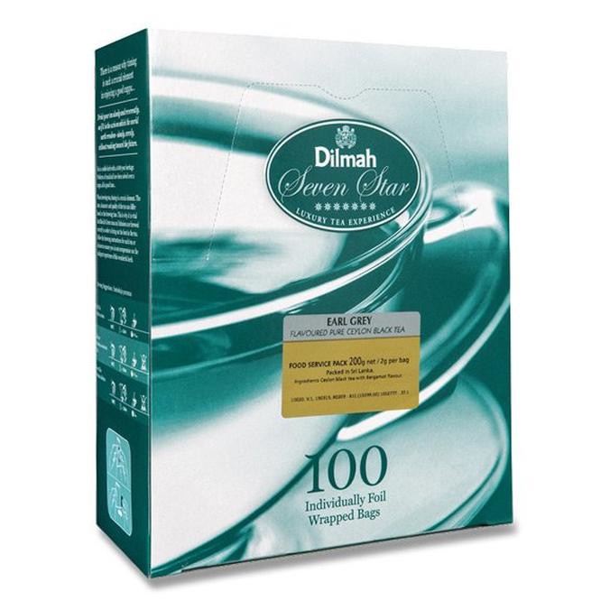 

Teh Dilmah 100sachet Earlgrey EKSLUSIF