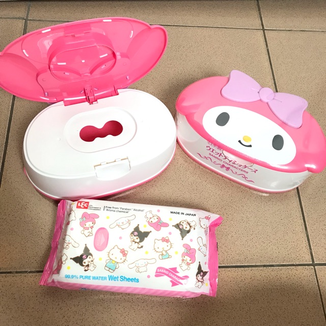 TISSUE BASAH + TEMPAT MY MELODY ORI