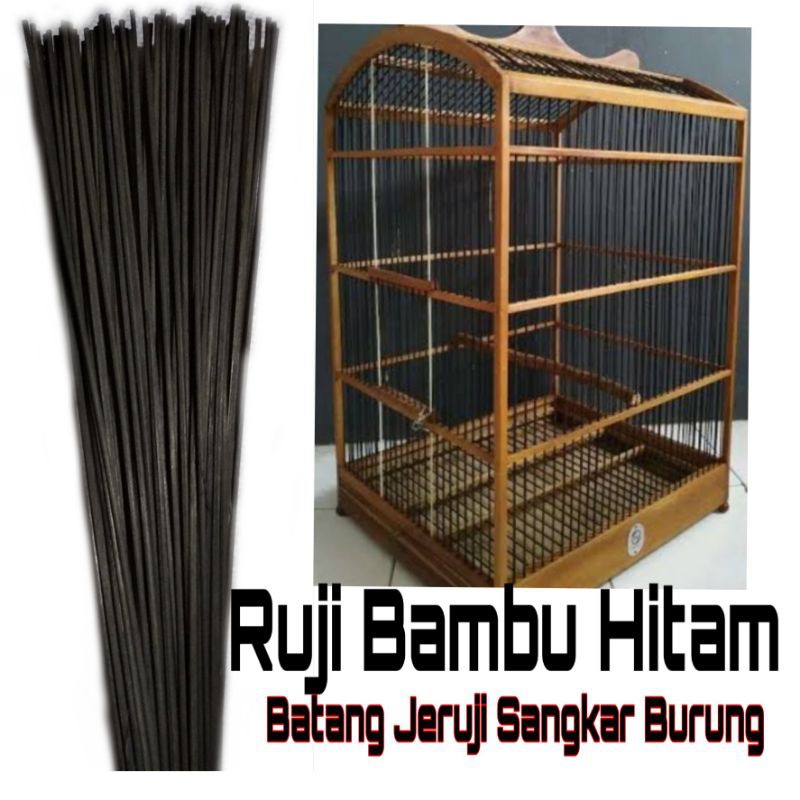Ruji Kandang Burung Ulir Bambu Untuk Kandang