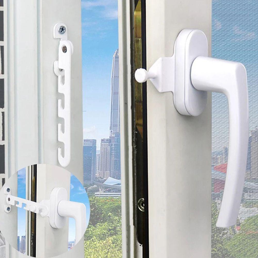 [Elegan] Window Hook 1set Dengan Sekrup Penahan Angin Penahan Angin Casement Ventilasi Untuk Anak Pengaman Pintu Stopper