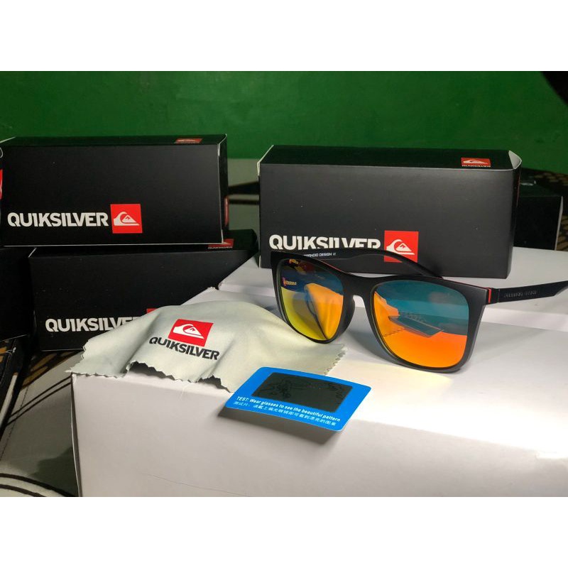 Kacamata Quicksilver Paranoid Design Reflector HD Polarized UV400 Orange