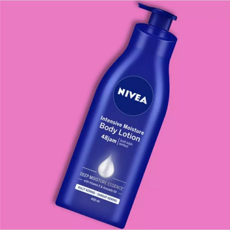 nivea lotion intensive care moisture 400ml / nivea lotion biru 400ml