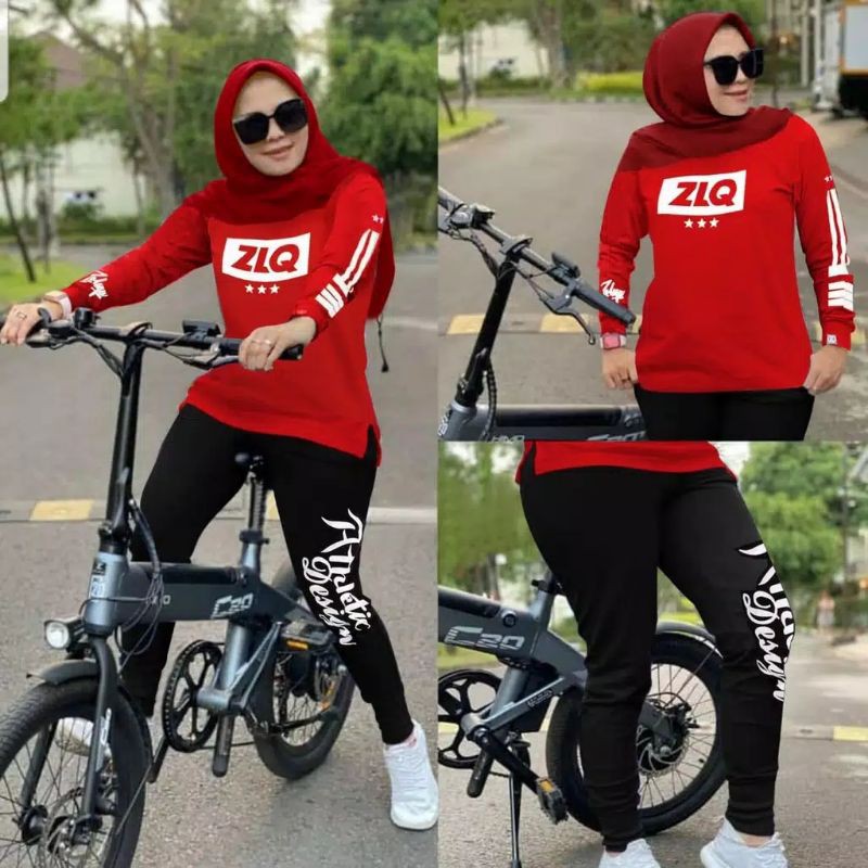 ZIQ Set setelan sporty fashion muslim