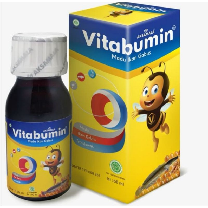 vitabumin 60 Ml madu ikan gabus