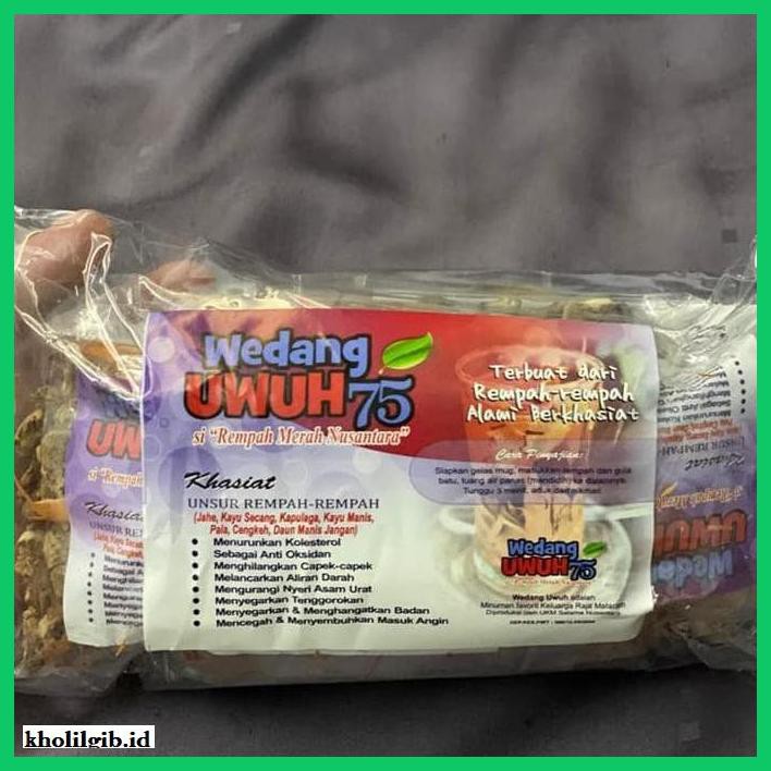 

lanoisidartdrink- wedang uwuh 75 perpak (isi 5 sachet) -asliii-bngittt.