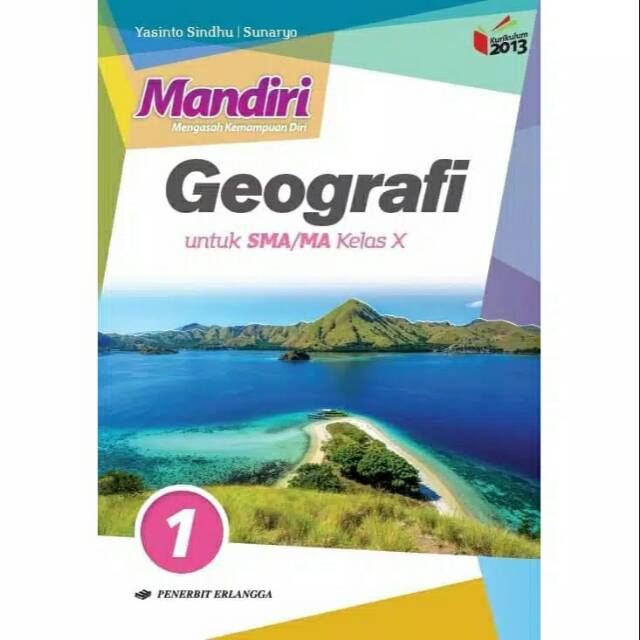 Mandiri Geografi Kelas X 10 Sma K13 Erlangga Shopee Indonesia