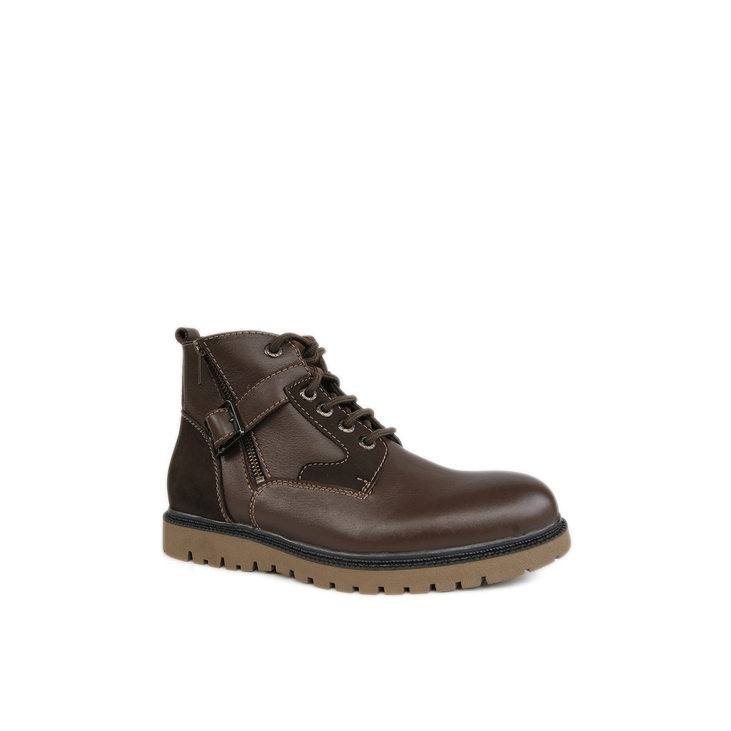 Borsa Sepatu Boots Kulit Asli Pria Laki Borsa Prestige Henri