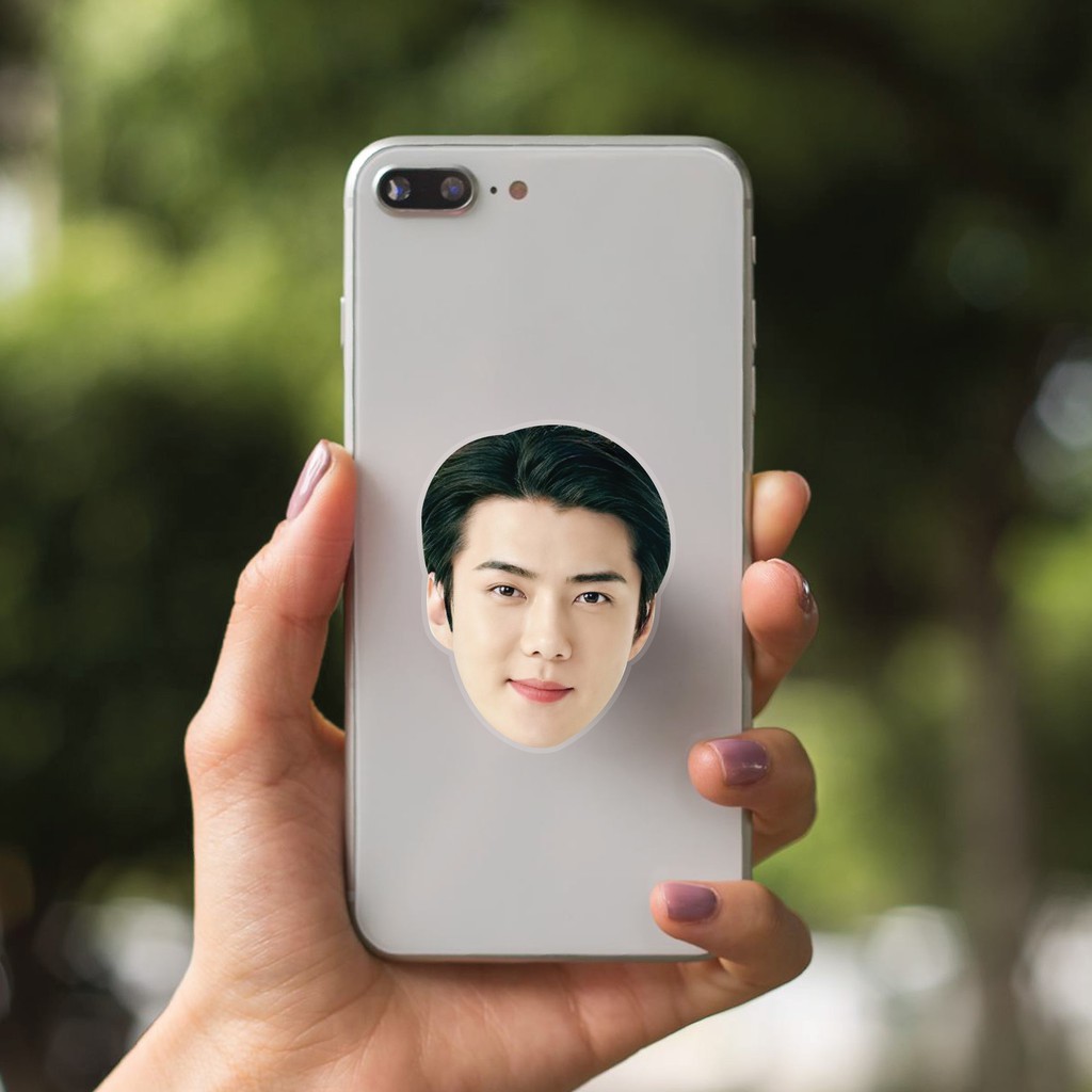 Griptok Sehun EXO Oppa Idol Korea Kpop Phone Grip Pop Stand Socket HP Popstand Akrilik