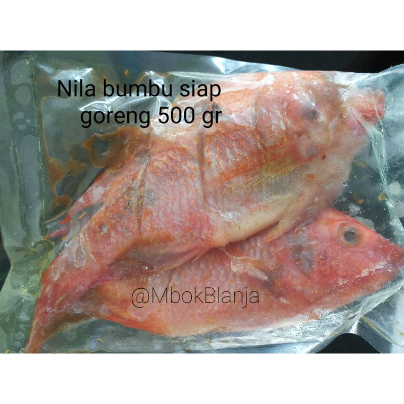 

Ikan Nila bumbu siap goreng 500 gr