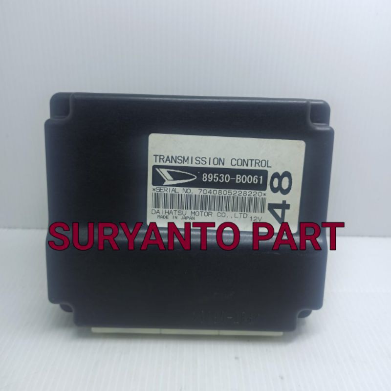 Ecu Matic Ect Komputer Transmisi 89530-B0061 Toyota Avanza/Xenia(Original)