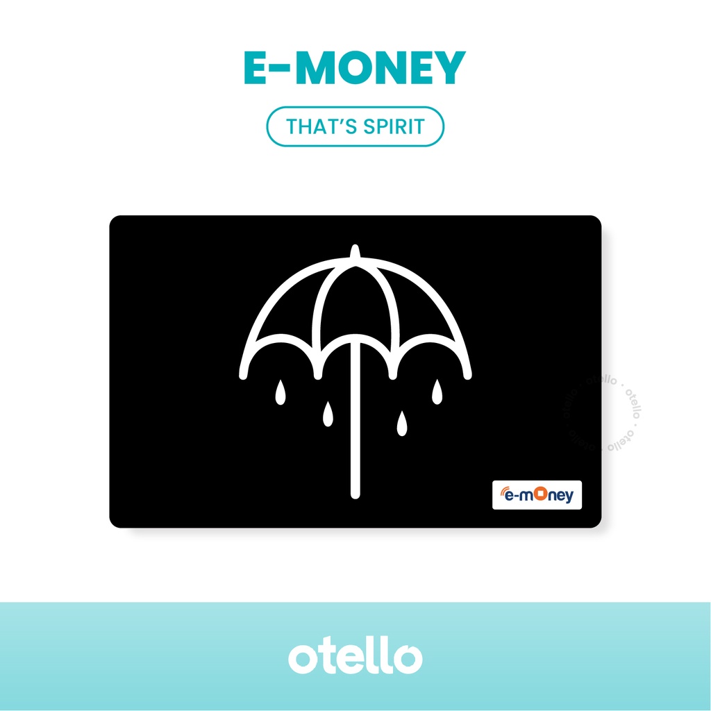 Otello Kartu eMoney Band Metal Album e-Money Card eToll Mandiri Print